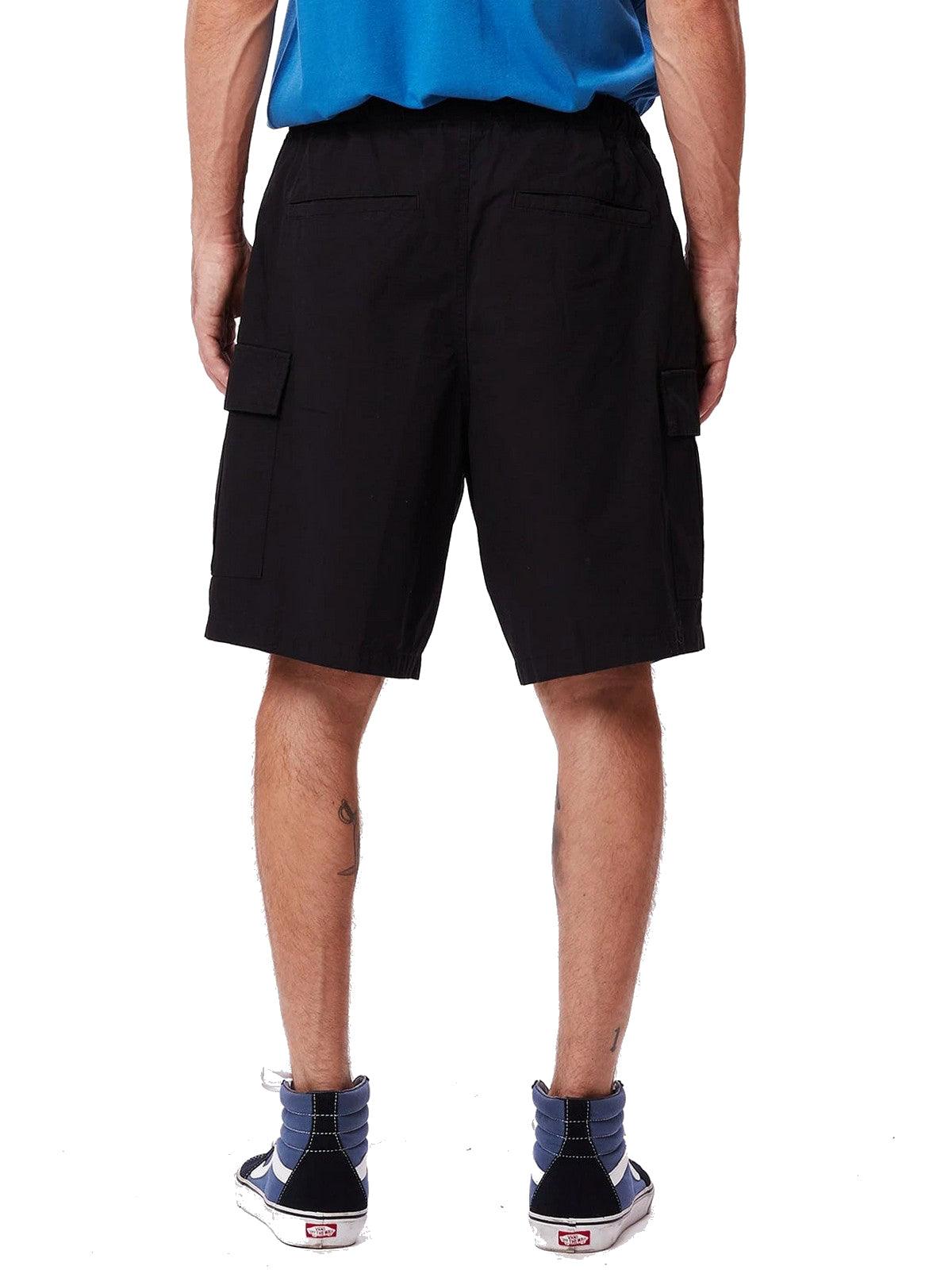 Bermuda Uomo Obey - Easy Ripstop Cargo Short - Nero