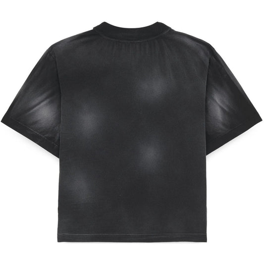 T-shirt Uomo Iuter - Label Marble Tee - Nero