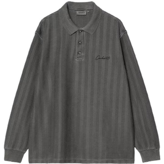 Camicie casual Uomo Carhartt Wip - L/S Morrison Rugby Shirt - Nero