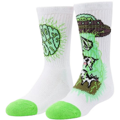 Calze Uomo Volcom - Udder Space Sock - Bianco