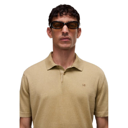 Polo Uomo Napapijri - D-Hudson Polo Ss - Beige