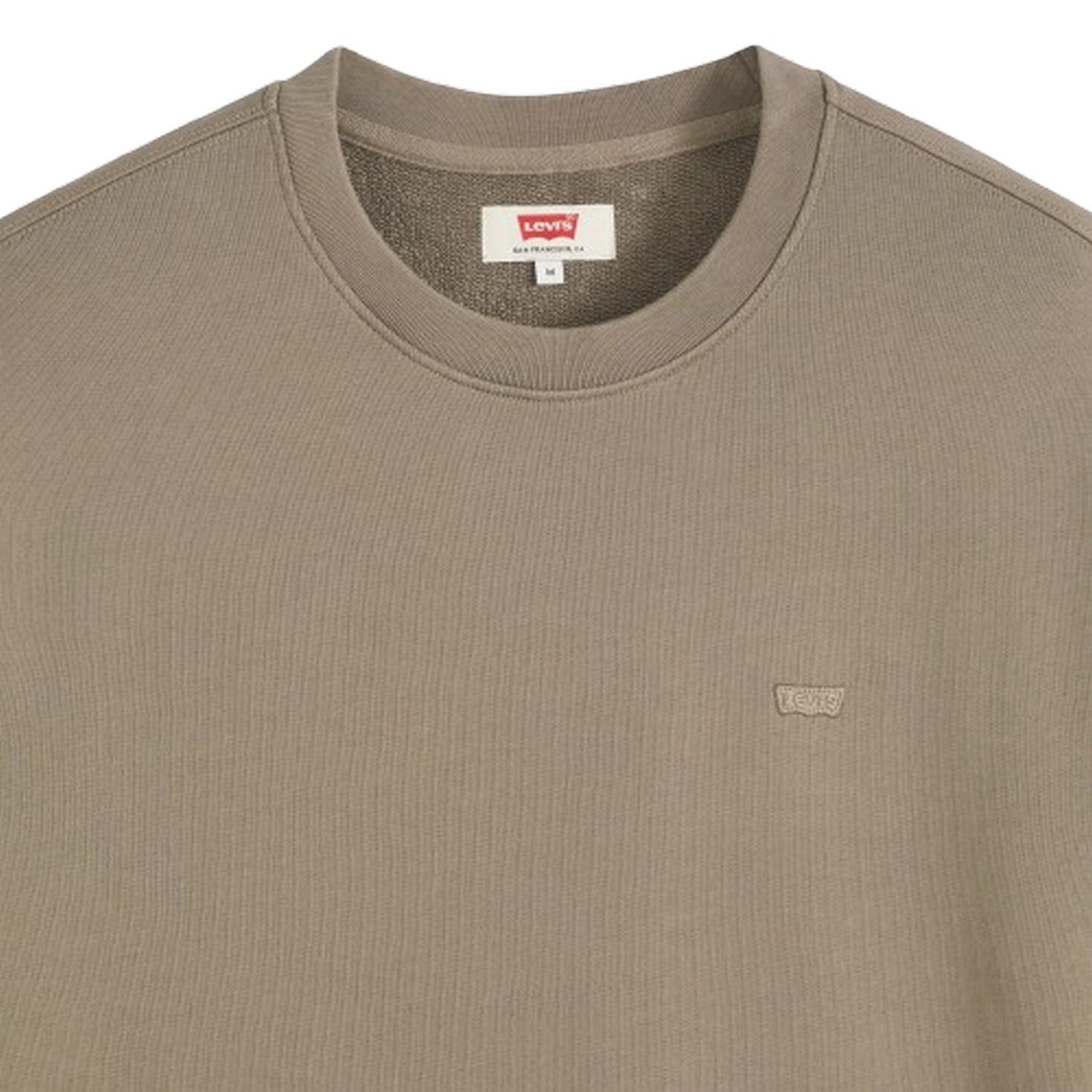 Maglie a manica lunga Uomo Levi's - The Original Hm Crew - Beige