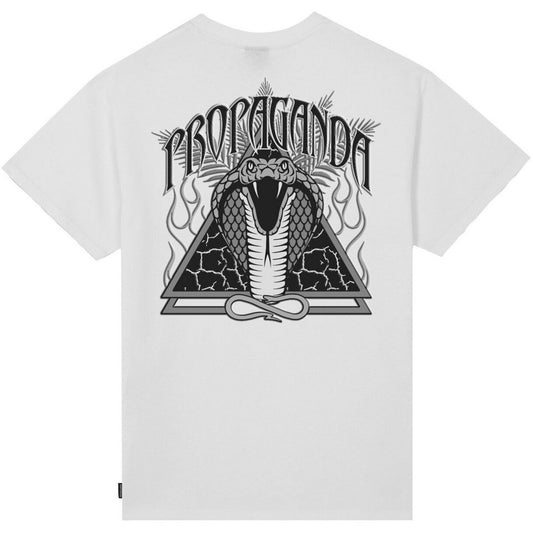 T-shirt Uomo Propaganda - T-Shirt M/M Triangle Cobrahm - Bianco