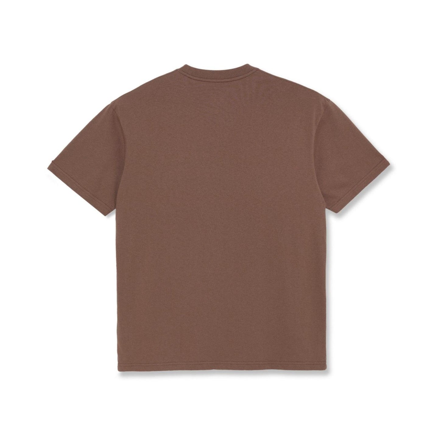 T-shirt Uomo Polar - Polar Skate Co. Pocket Tee - Marrone