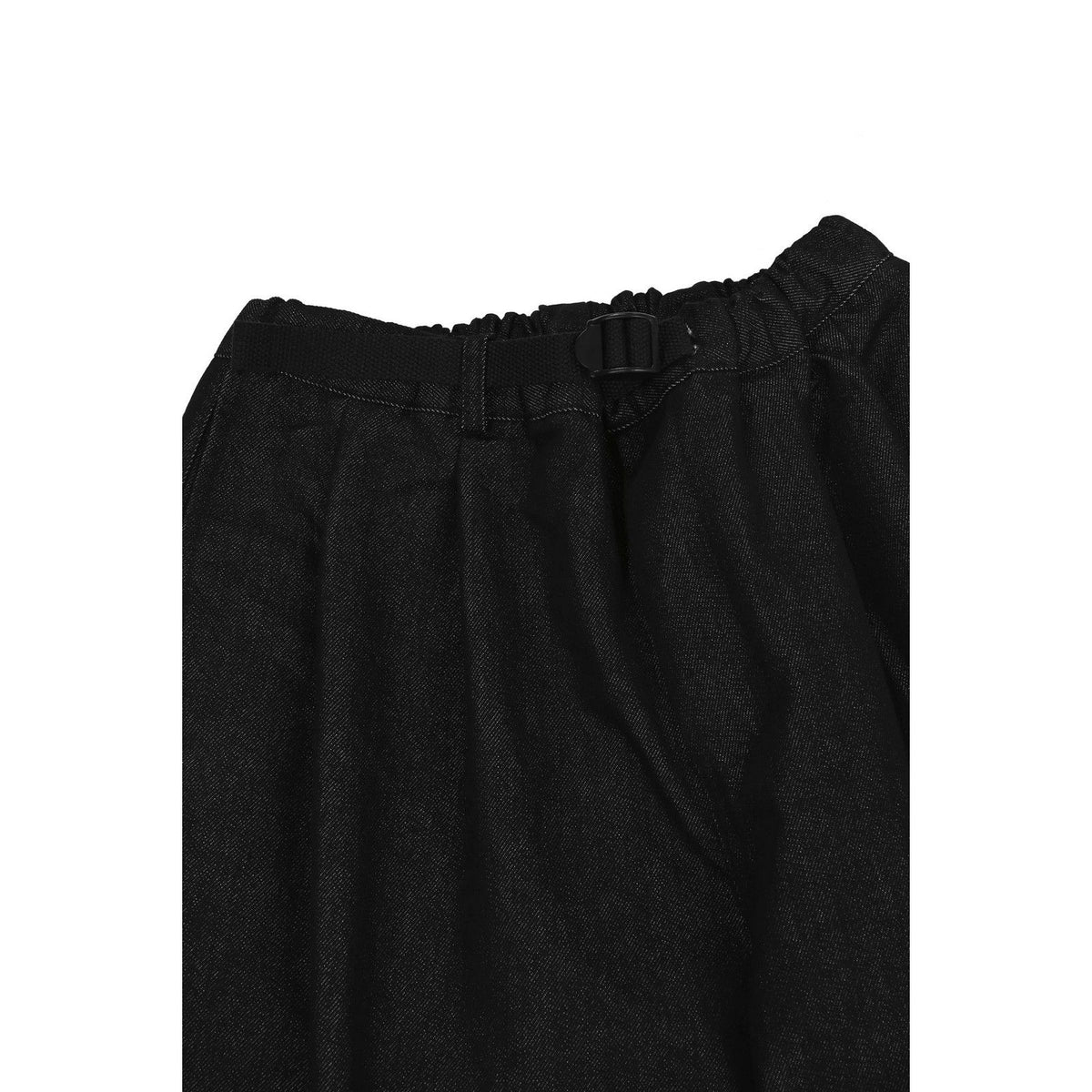 Pantaloni Uomo KAPPY DESIGN - Two Tuck Wide Denim Pants - Nero