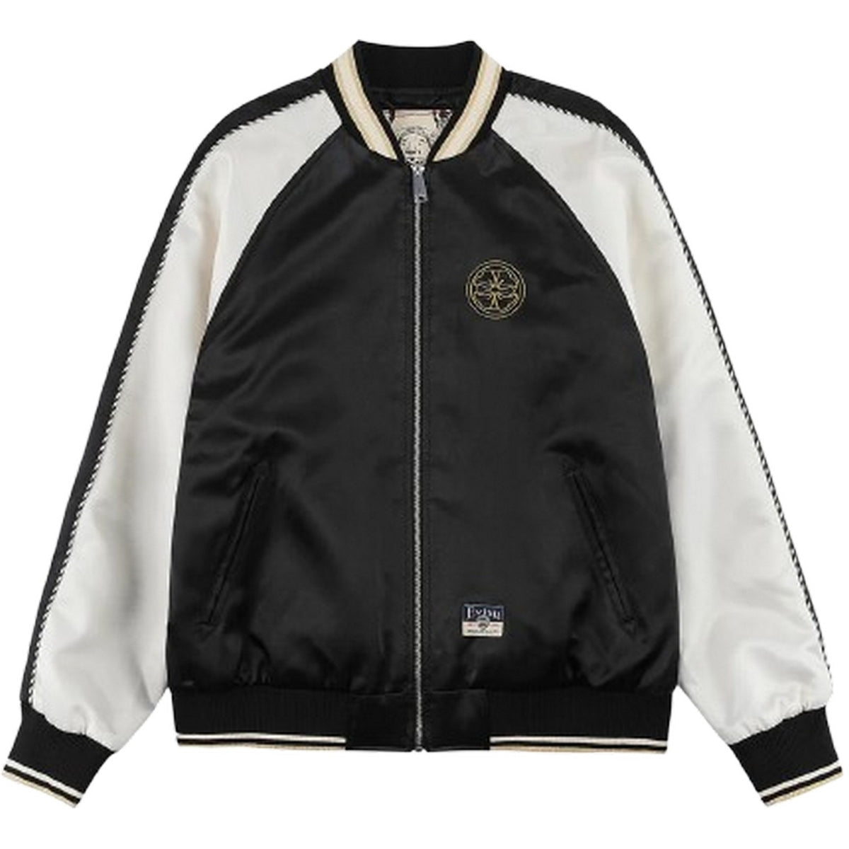 Giacche Uomo Evisu - Ht, Whale Emb. Souvenior Jacket - Nero