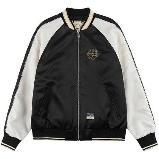 Giacche Uomo Evisu - Ht, Whale Emb. Souvenior Jacket - Nero