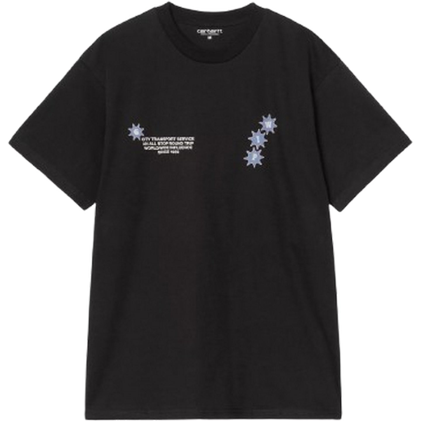 T-shirt Uomo Carhartt Wip - S/S C Trip T-Shirt - Nero