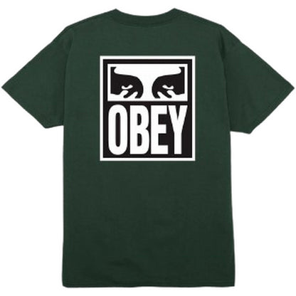 T-shirt Uomo Obey - Obey Eyes Icon 2 Classic Tee - Verde