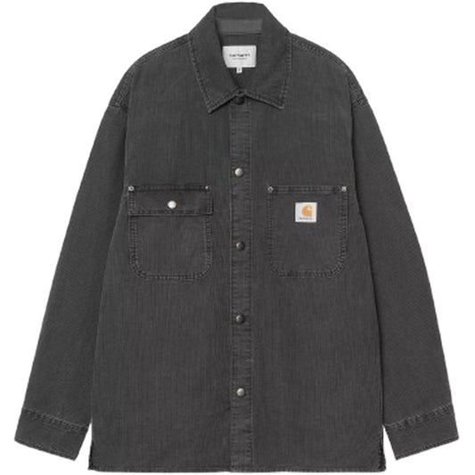 Camicie casual Uomo Carhartt Wip - Parrish Shirt Jac - Nero
