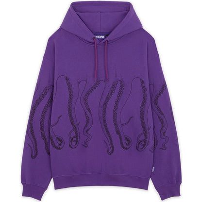 Felpe con cappuccio Uomo Octopus - Octopus Outline Hoodie - Viola