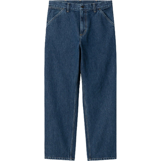 Pantaloni Uomo Carhartt Wip - Single Knee Pant - Blu