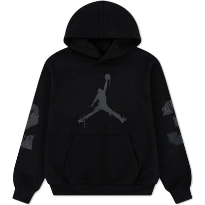 Felpe con cappuccio Ragazzi Unisex Jordan - Jdb Mj Mvp Hbr Jm Ft Po - Nero