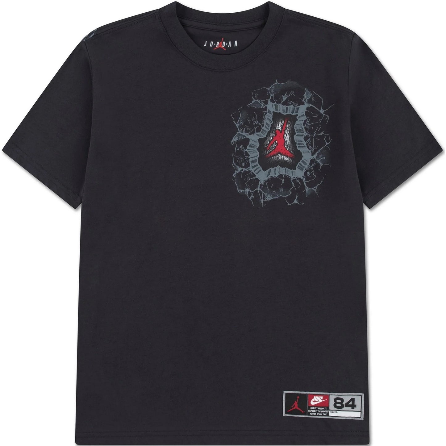 T-shirt Bambini Unisex Jordan - Jdb Jersey Break Through - Nero