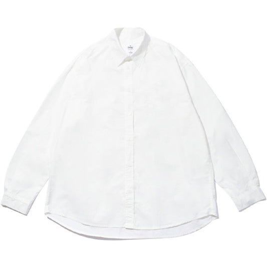 Camicie casual Unisex KAPPY DESIGN - Relaxed Cotton Shirt - Bianco