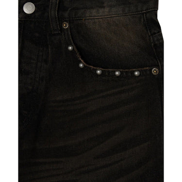 Pantaloni Uomo Obey - Studded Boxcar Straight Leg Denim - Nero