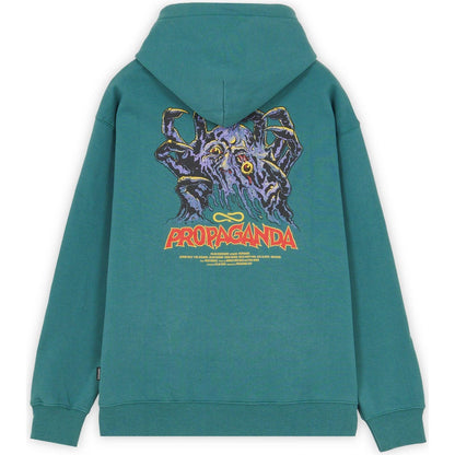 Felpe con cappuccio Uomo Propaganda - Melt Hoodie - Verde