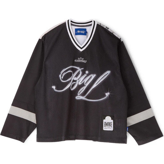 Maglie a manica lunga Uomo Awake - The Big Picture Hockey Jersey - Nero