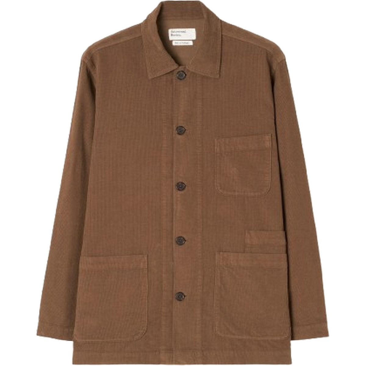 Camicie casual Uomo Universal Works - Bakers Overshirt - Marrone