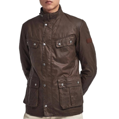 Giacche Uomo Barbour International - Duke Wax Jacket - Marrone