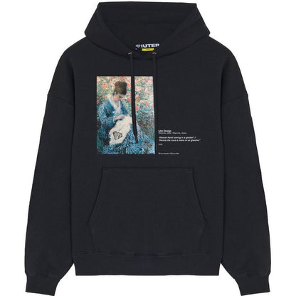Felpe con cappuccio Uomo Iuter - Museum Hoodie - Nero
