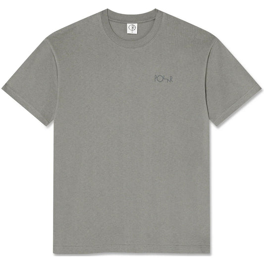 T-shirt Uomo Polar - Contrast Tee Stroke Logo - Grigio