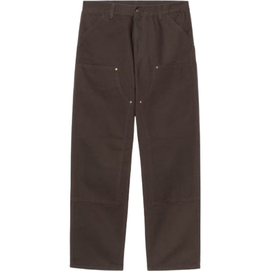 Pantaloni Uomo Carhartt Wip - Double Knee Pant - Marrone