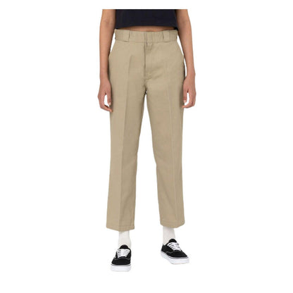 Pantaloni Donna Dickies - 874 Cropped W - Beige