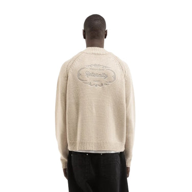 Maglie Uomo Reternity - Eclat Knit Zipper - Bianco
