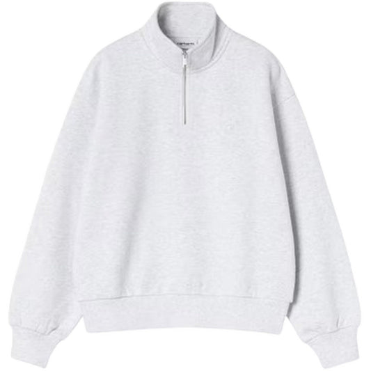 Felpe senza cappuccio Donna Carhartt Wip - W' Casey High Neck Sweat - Grigio