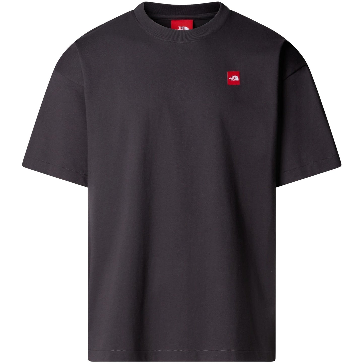 T-shirt Uomo The North Face - M TNF Red Box S/S Tee - Nero
