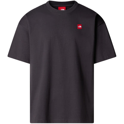 T-shirt Uomo The North Face - M TNF Red Box S/S Tee - Nero