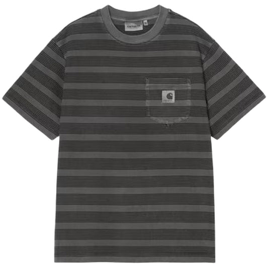T-shirt Donna Carhartt Wip - W' S/S Hanson Pocket T-Shirt - Nero