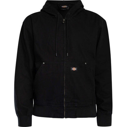 Giacche Uomo Dickies - Unlined Canvas Hooded Bomber - Nero
