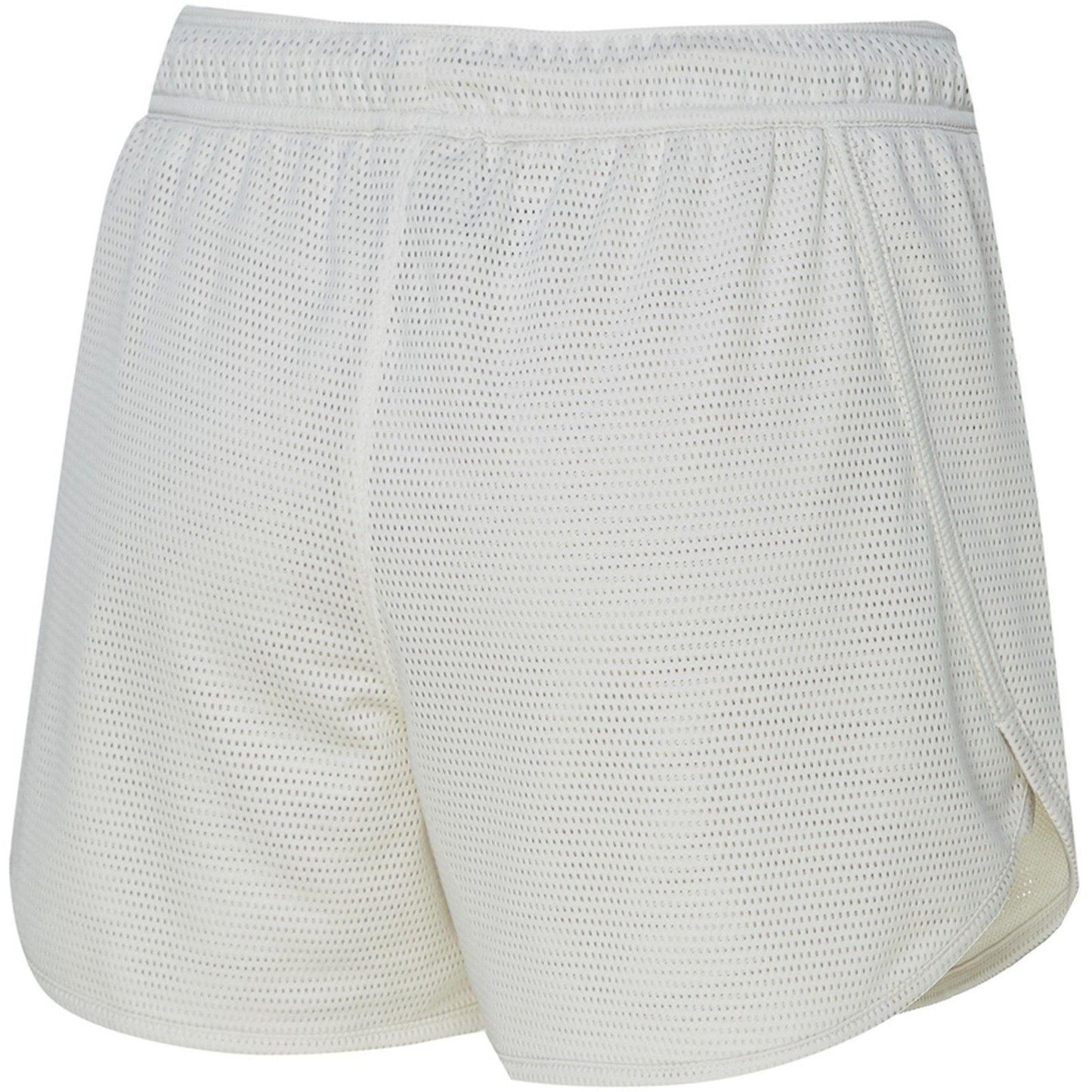 Pantaloncini Donna New Balance - NB Athletics Mesh Short - Bianco