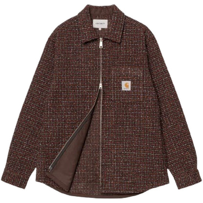 Camicie casual Uomo Carhartt Wip - Bellamy Shirt Jac - Marrone