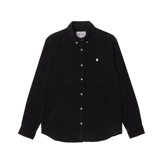 Camicie casual Uomo Carhartt Wip - L/S Madison Cord Shirt - Nero