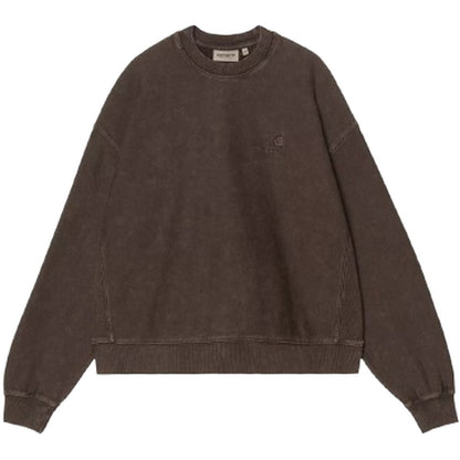 Felpe senza cappuccio Donna Carhartt Wip - W' Lambert Sweat - Marrone
