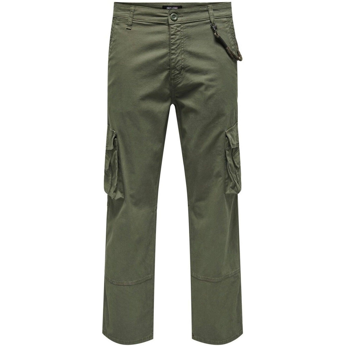 Pantaloni Uomo Only & Sons - Onsjay Loose Cargo 0025 Pant - Verde