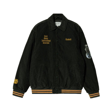 Giubbini Uomo Carhartt Wip - Letterman Jacket - Verde