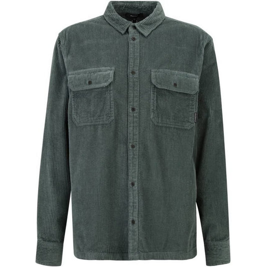 Camicie casual Uomo Iriedaily - Bubble Cord Shirt - Verde