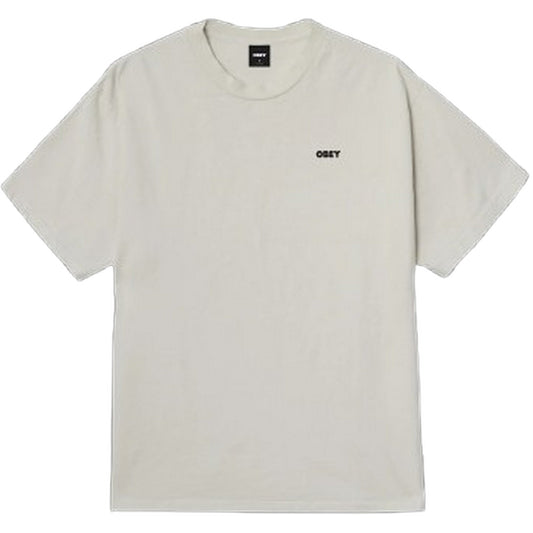 T-shirt Unisex Obey - Obey Bold Icon Face Tee - Bianco