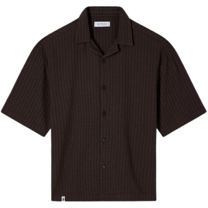 Camicie casual Uomo Edwin - Saga Shirt Ss - Marrone