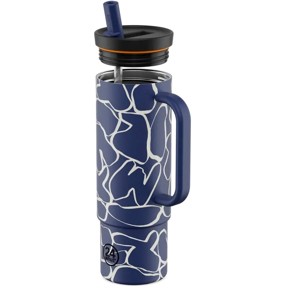 Thermos per bibite Unisex 24bottles - Straw Cup 800 - Blu