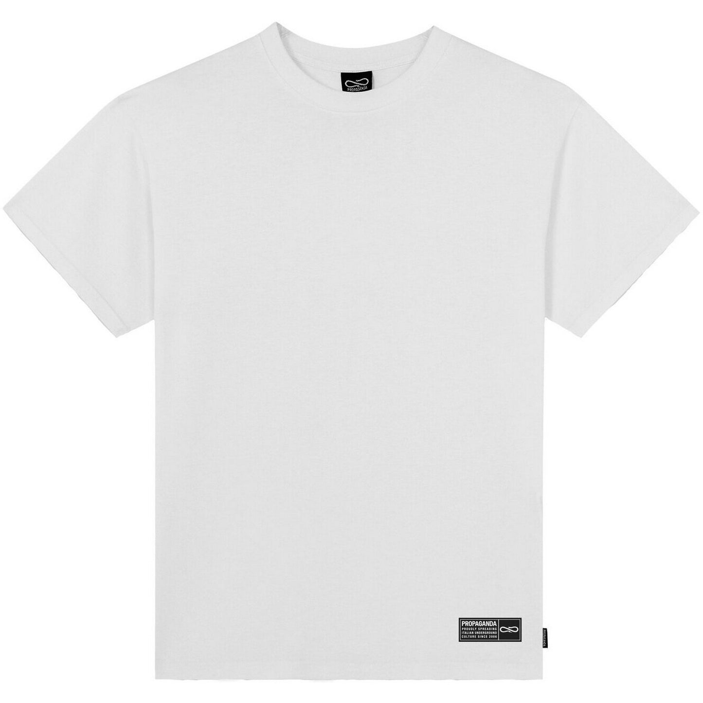 T-shirt Uomo Propaganda - T-Shirt M/M Label Bicolor - Bianco