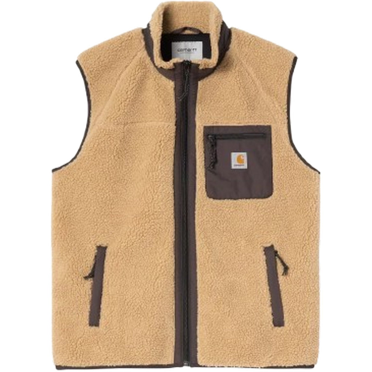Gilet Uomo Carhartt Wip - Prentis Vest Liner - Marrone