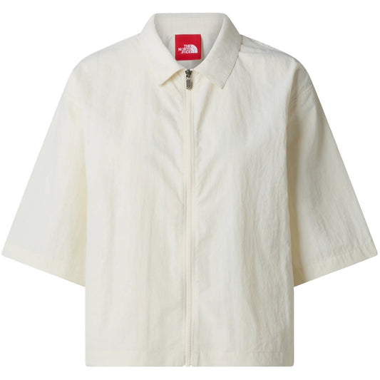 Camicie Donna The North Face - W TNF Red Box Nylon S/S Shirt - Bianco