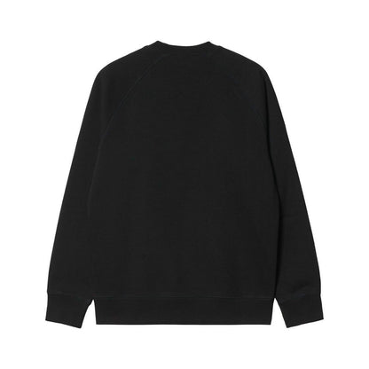 Felpe senza cappuccio Uomo Carhartt Wip - Chase Sweat - Nero