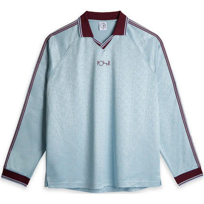 T-shirt Uomo Polar - Davie LS Shirt - Celeste