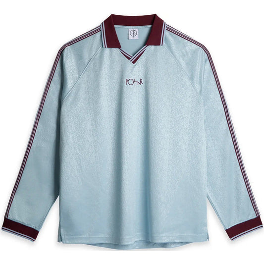 T-shirt Uomo Polar - Davie LS Shirt - Celeste